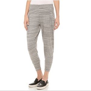 Getting back to square one pleated sweats